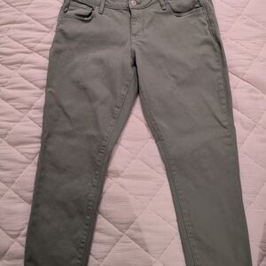 Old Navy Women’s Rockstar Size 12 Regular Standard Fit Jeans Light Green
